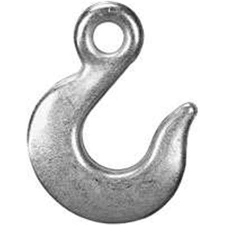 Campbell Chain & Fittings Campbell Chain T9101624 Slip Hook Eye Zinc Plated Grade 43 - 0.375 In. 3806239